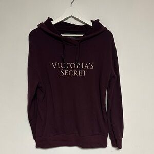 Victoria's Secret Deep Burgundy Hoodie